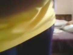 Girl Goes For A Ride On Top