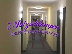 PrettyNina - two Putzschlampen schleppen Hotelgast ab!