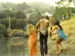 Lyn Cuddles Malone, Dan Roberts, Joey Silvera in classic sex clip