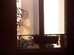 Real Voyeur - neighbor girls spied trough the windows