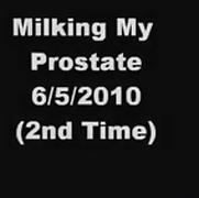 1St Attempt at Milking My Prostate