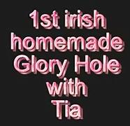 1St ever homemade gloryhole with Tia