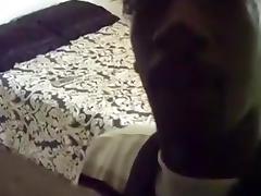 Black guy sneakily tapes himself having sex with his gf