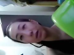 Singapore chinese girl shower