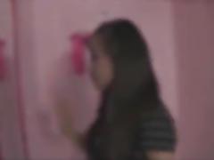 Cute philippine girl try out glory hole