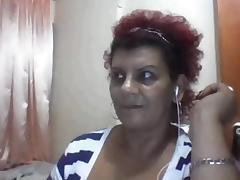Busty Granny on Webcam
