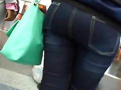 Ferry Ebony Ass Creeped 1 of 2 Did I Get A Good Creep Here?!
