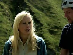 Diana Gold wants to fuck a couple of guys during a nature hike