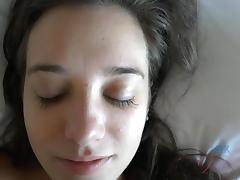 Gia Paige gets cum blasted all over her face