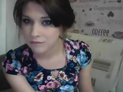 junior russian tgirl masterbates until she cums