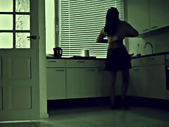 Cuckoldress mistress leaves her sub at home
