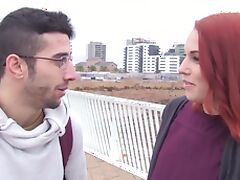 AMATEUREURO - Amateur Guy Picked Up And Fucked Hard By Horny Latina Silvia Rubi