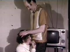 Amazing Cumshot in Young Mouth 1970