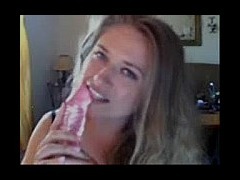 Webcam dildo action girl looks like a beauty pageant contestant but is actually a webcam whore she s