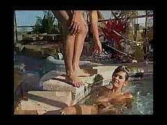 amateur blowjob at pool