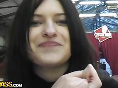 Great POV Homemade Sex with Brunette Amateur Beauty