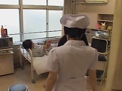 Slutty Jap nurse gets dicked well in Japanese sex video