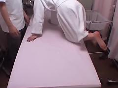 Erotic voyeur massage video with a great Japanese girl