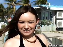 Good-looking Nikki Plum Does An Amazing Blowjob In A POV Clip