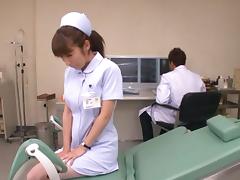 Mika Kayama Obscene Asian nurse is horny Asian chick